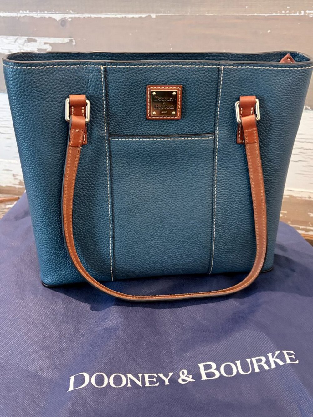 Dooney & Bourke Pebble Grain Lexington Leather Tote